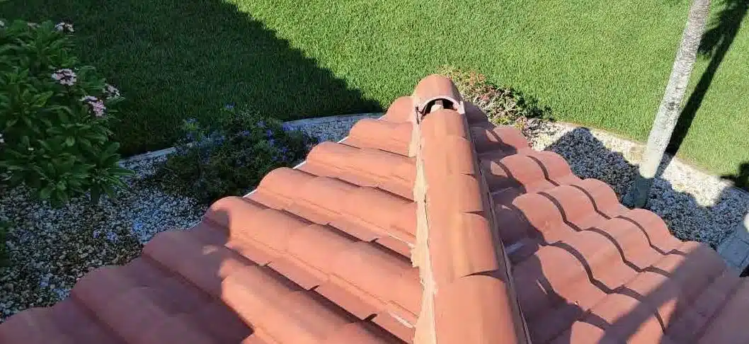Tile Roof Damage